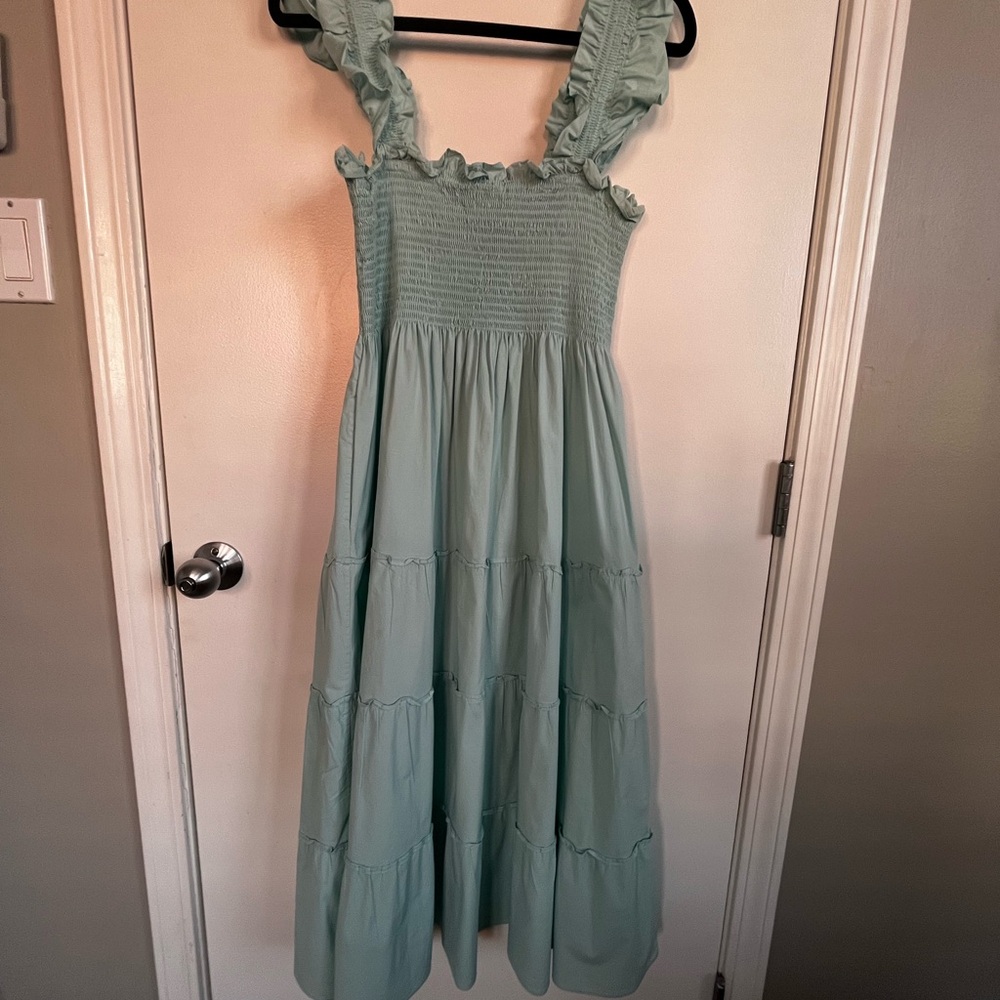 Hill House Nap Dress (Mint Green)